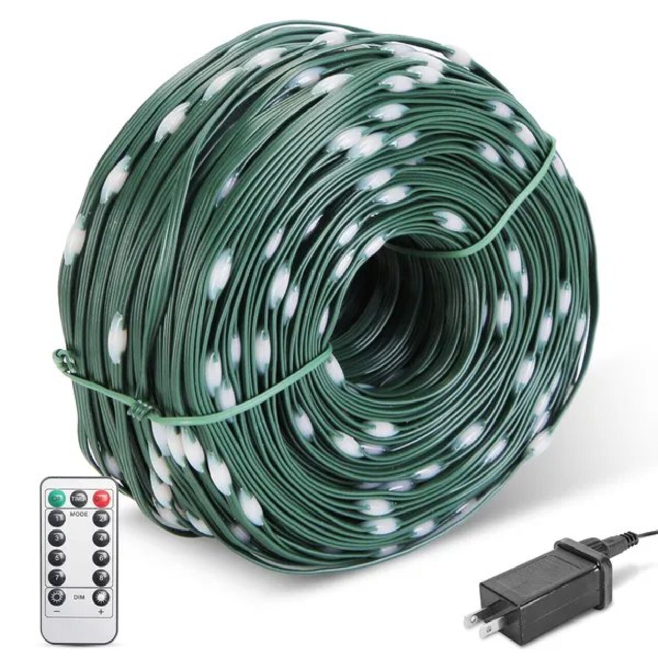 330FT 1000LED String Lights Outdoor Christmas Decoration Lights with Remote IP44 Waterproof 8 Lighting Modes 8 Brightness Timer Plug In Fairy Light Xmas House Holiday Decor